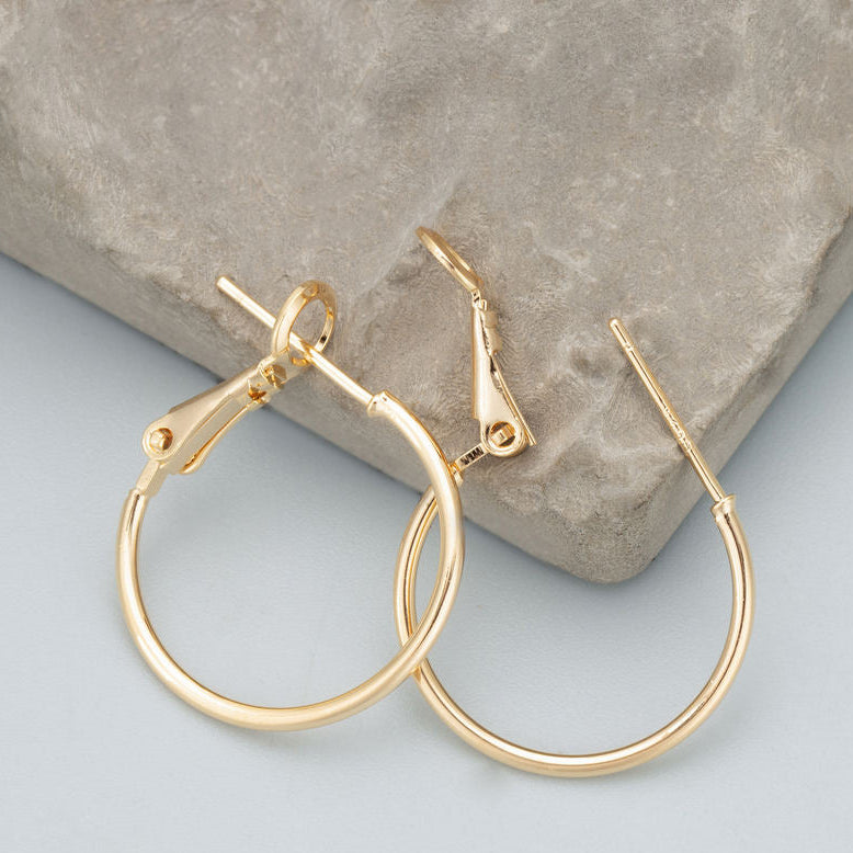 mc19-jewelry-accessories-18k-gold-plated-round-ring-charms-diy-earrings-6pcs-lot view 4