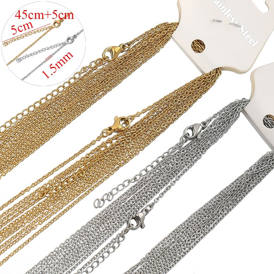 wholesale-18k-gold-plated-stainless-steel-chain-for-jewelry-making-necklace view 4