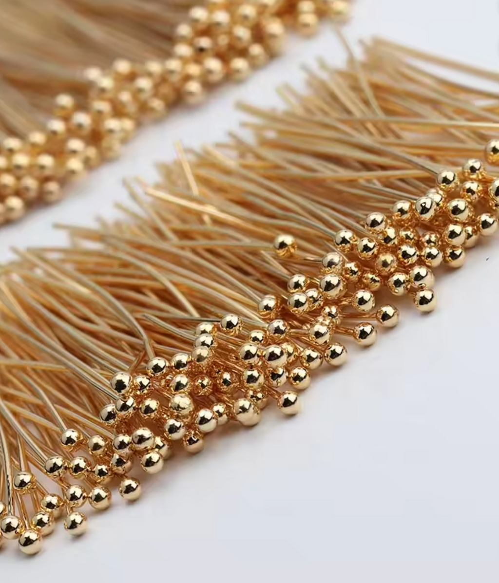 Head Pin - 18K Gold Plated