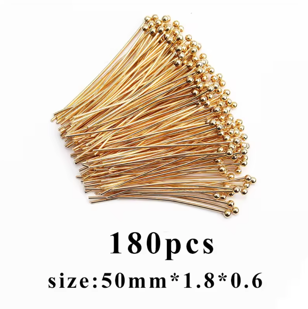 Head Pin - 18K Gold Plated